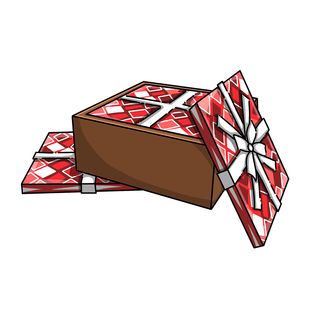 Box of Red Wrapping Paper