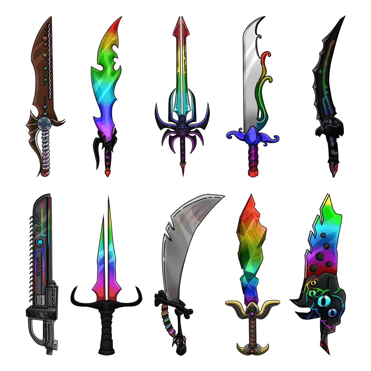 Mega Chroma Knives Bundle