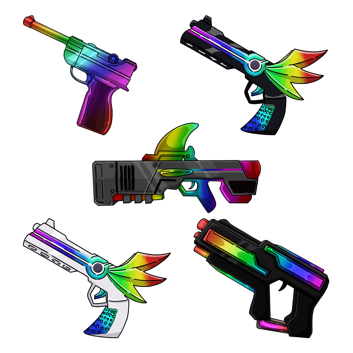 Chroma Gun Set