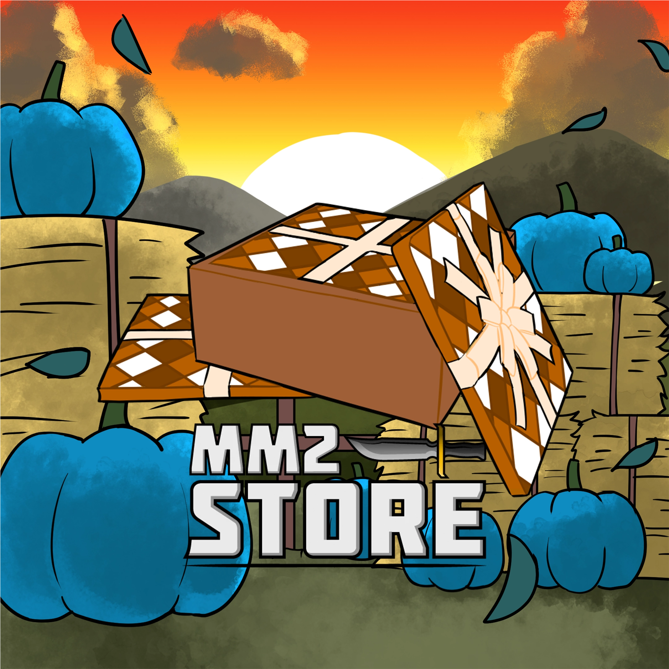 Box of Gold Wrapping Paper