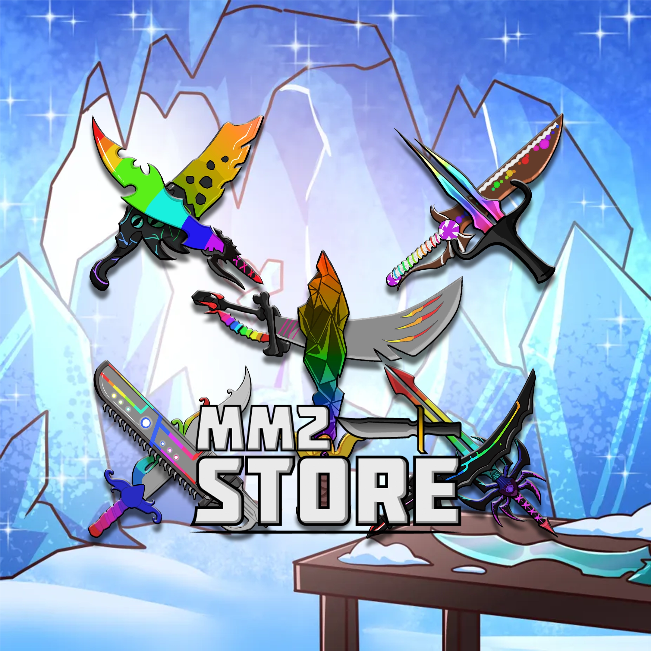 Full Chroma Knives Set