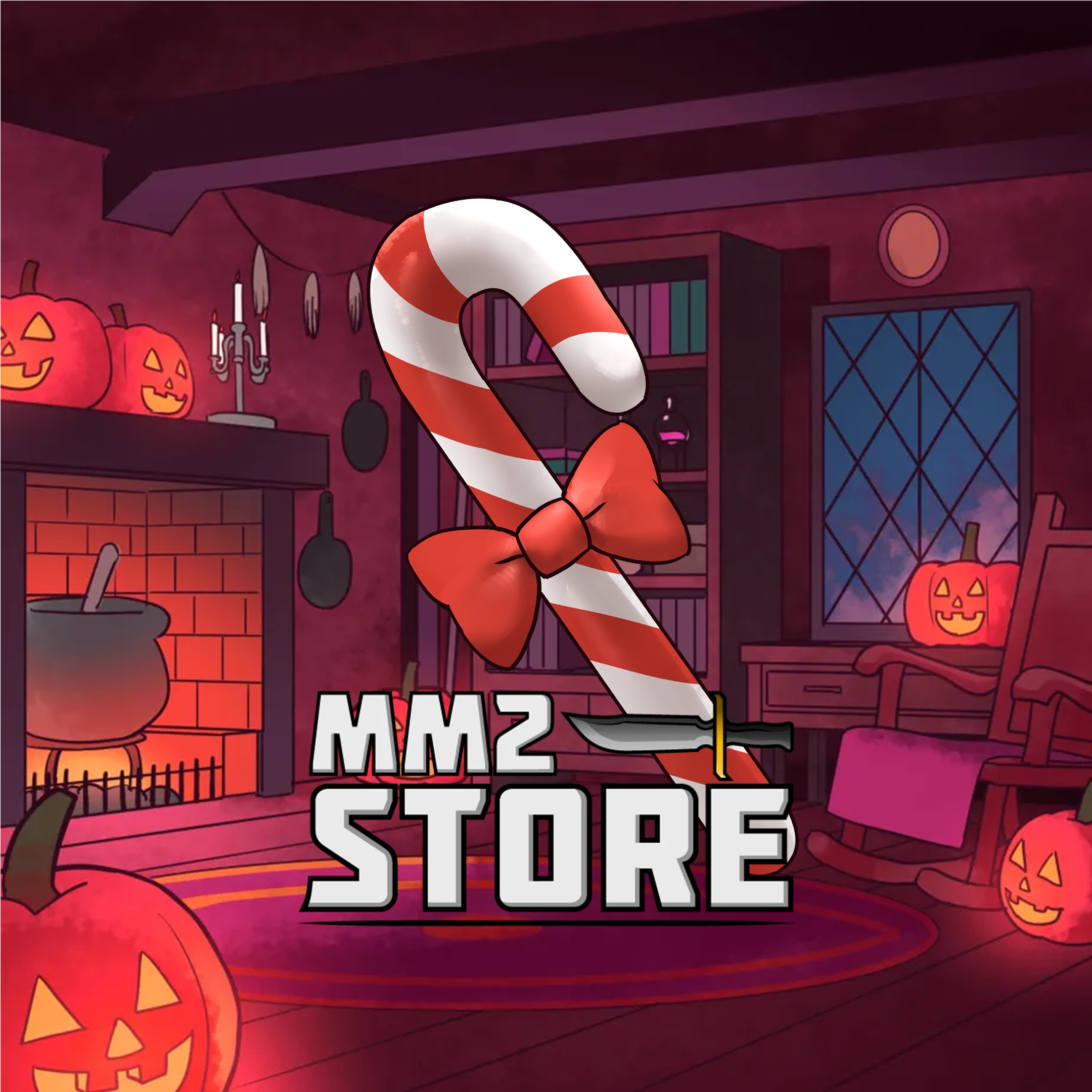 Candy Cane Knife