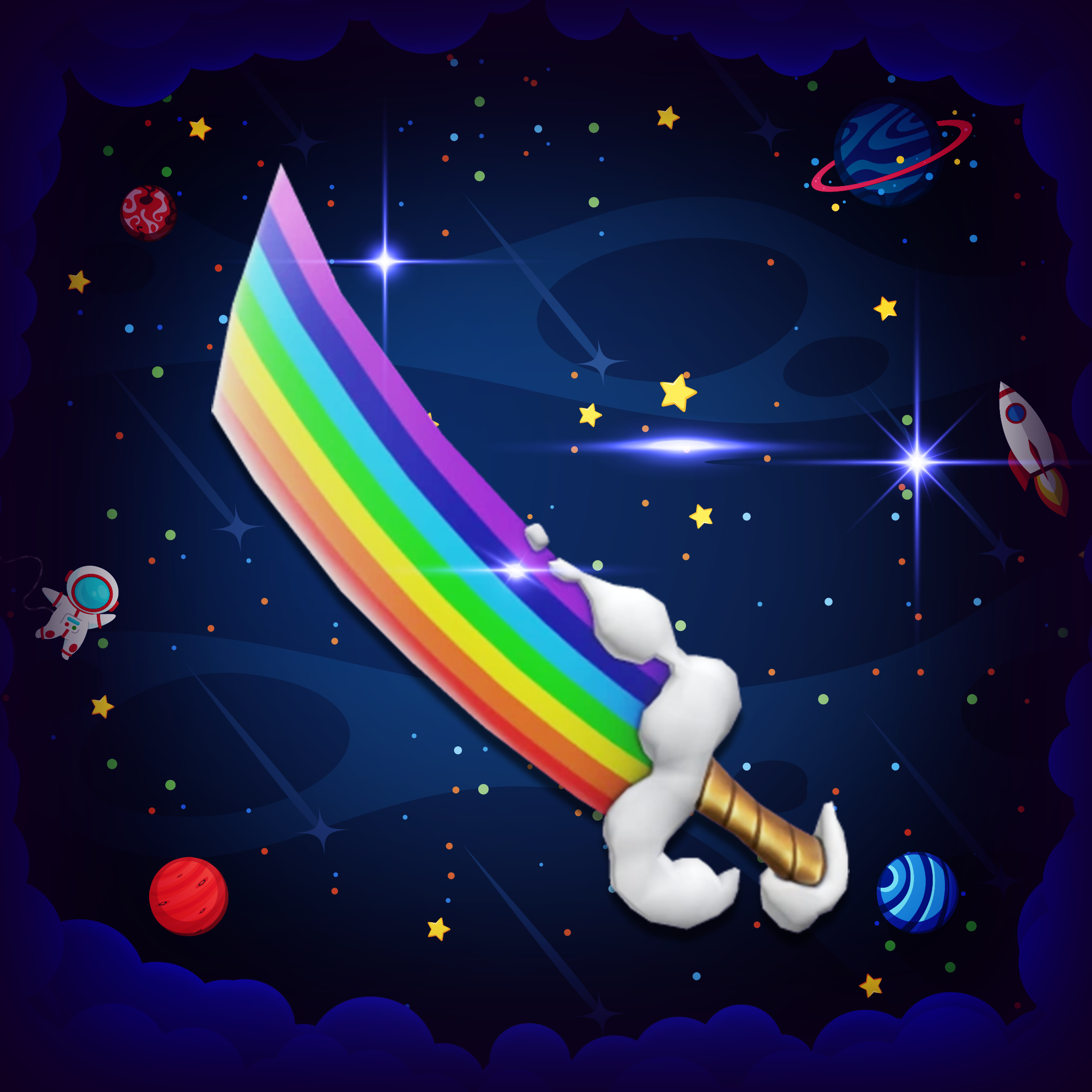 Rainbow Knife