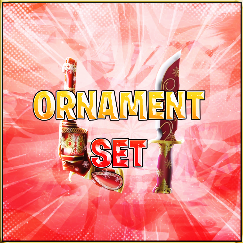 Ornament Set Shop MM2 Godlys and more from MM2Store